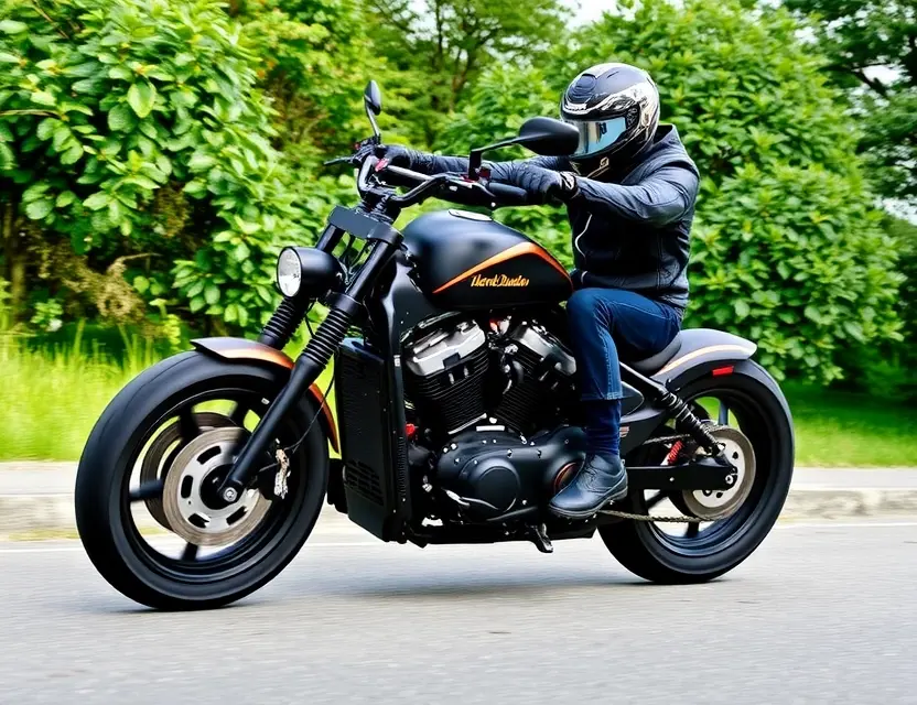 Фото 9 — Harley-Davidson Street Rod: смелый и спортивный